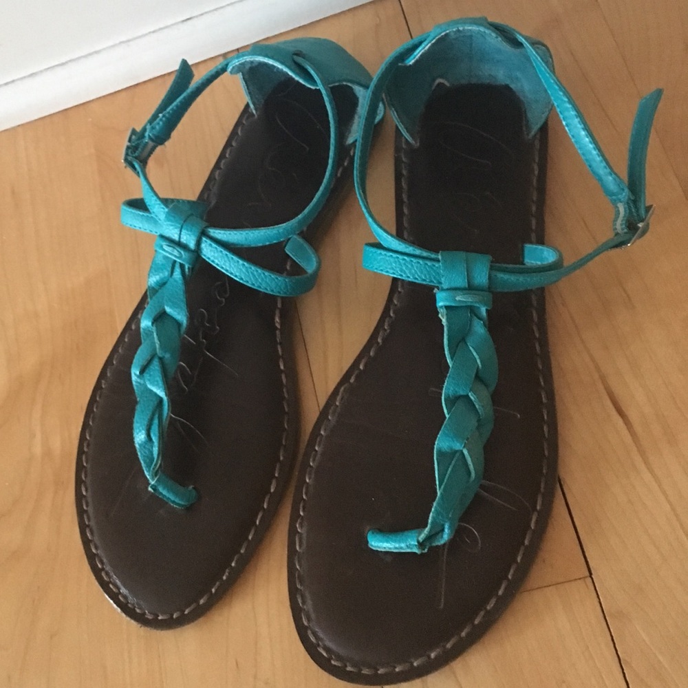 Blue Aeropostale Sandals